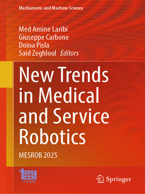 cover image of New Trends in Medical and Service Robotics